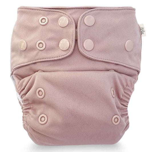 EcoNaps Modern Cloth Nappy - Dusty Rose