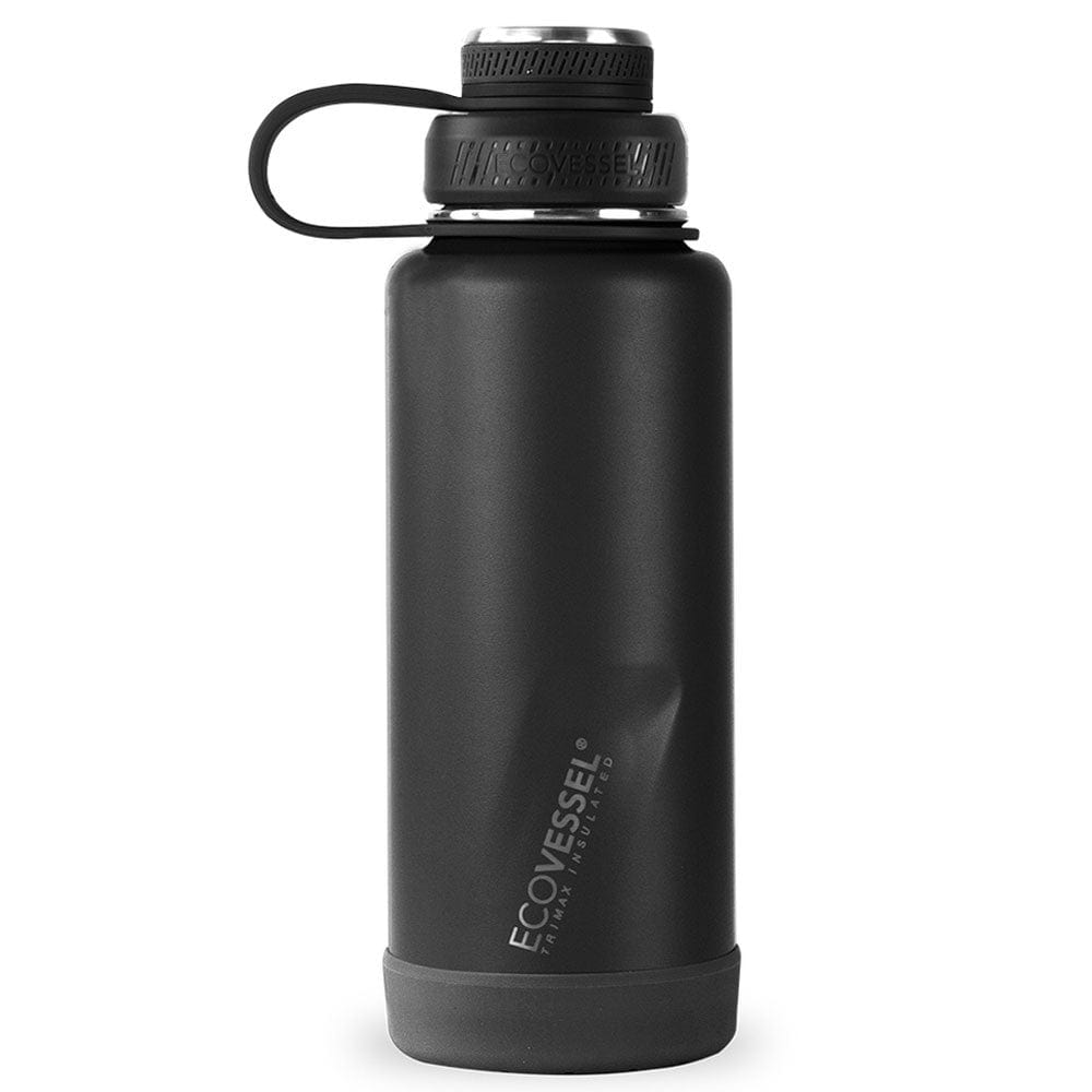 EcoVessel Boulder Triple Insulated Bottle 946ml - Black Shadow