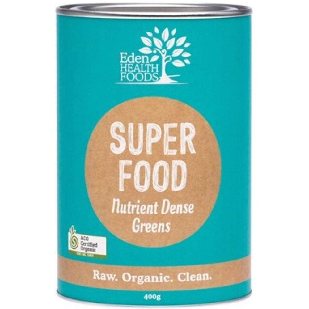 Eden Healthfoods Superfood Certified Organic Greens Powder 400g