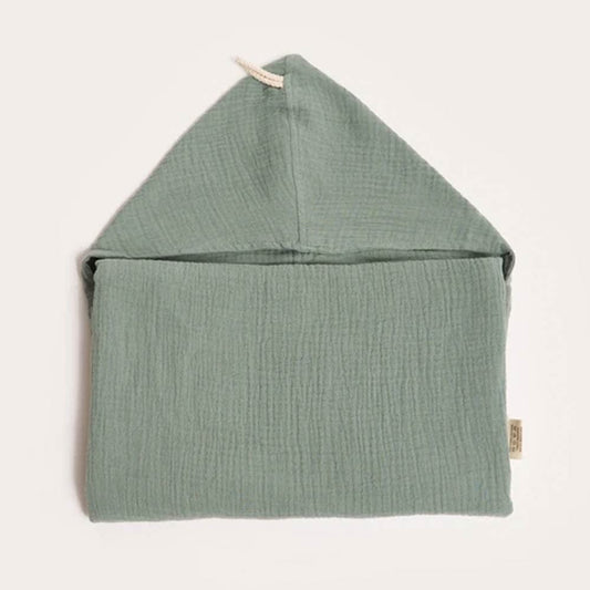Eveeco Baby Organic Hooded Towel - Storm
