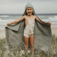 Eveeco Baby Organic Hooded Towel - Storm