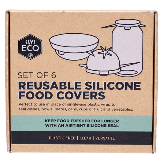 Ever Eco Reusable Silicone Food Covers (6pk)