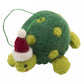 Fairtrade Felt Christmas Decoration - Turtle (with Hat)
