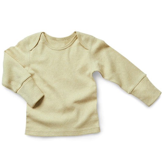Fibre For Good Organic Cotton Long Sleeve Tee - Sage