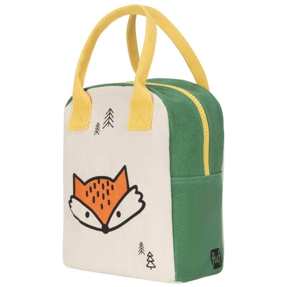 Fluf Zipper Lunch Bag - Fox