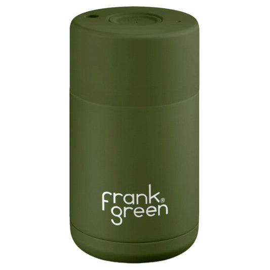 Frank Green Ceramic Reusable Cup 10oz/295ml - Khaki