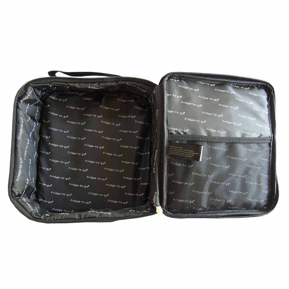 Fridge to Go Insulated Lunch Box Medium - Black