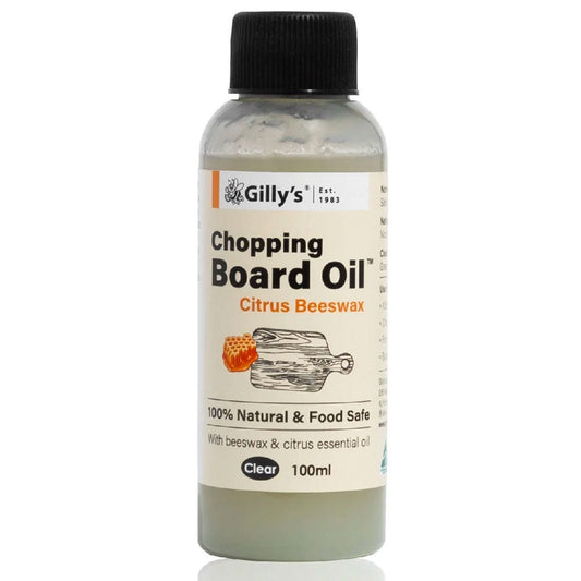 Gilly's Chopping Board Oil 100ml - Citrus/Beeswax