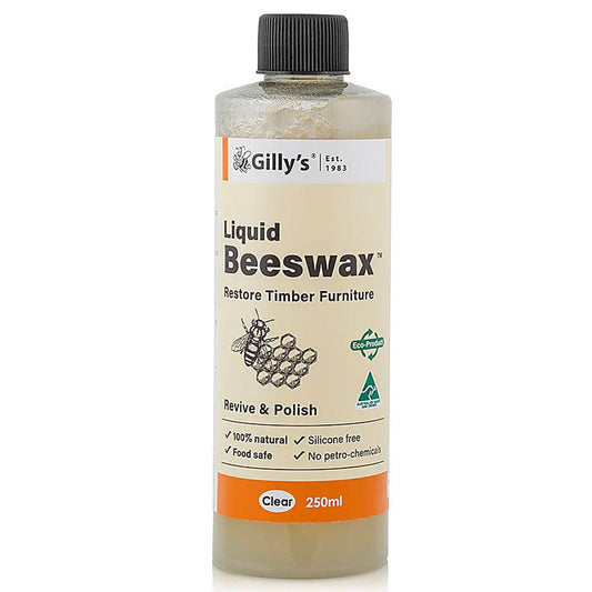 Gilly's Liquid Beeswax 250ml - Clear