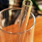 Glass Straw Australian Made 12mm Straight Smoothie - Clear