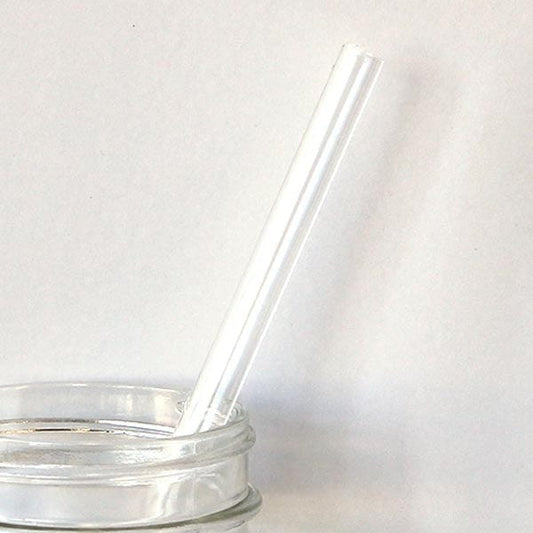 Glass Straw Australian Made 9mm Straight - Clear