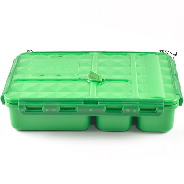 Go Green Snack Box 5 Compartment - Green