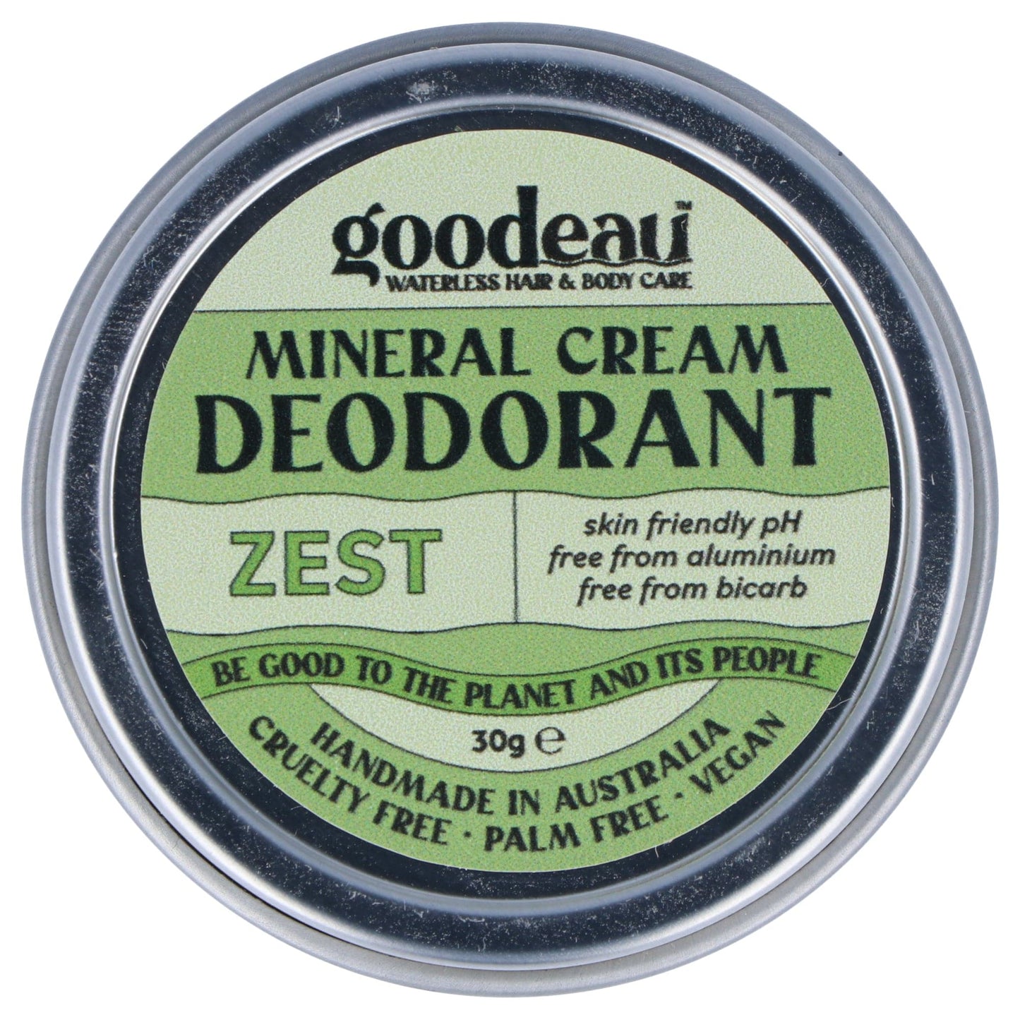 Goodeau MINI Deodorant 30g - Zest