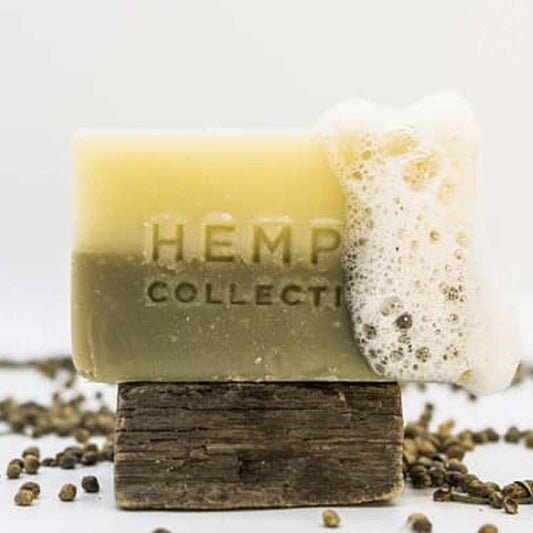 Hemp Collective Body Soap Bar 125g - Hemp, Peppermint & Eucalyptus