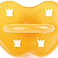 Hevea Natural Rubber Soother - Rounded 0 - 3 months crown