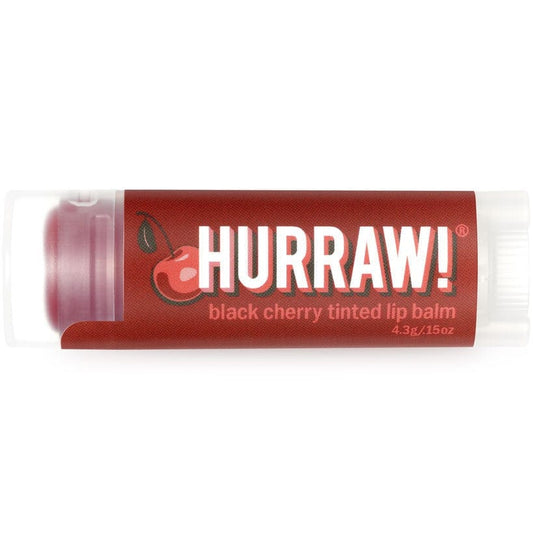 Hurraw Lip Balm - Black Cherry