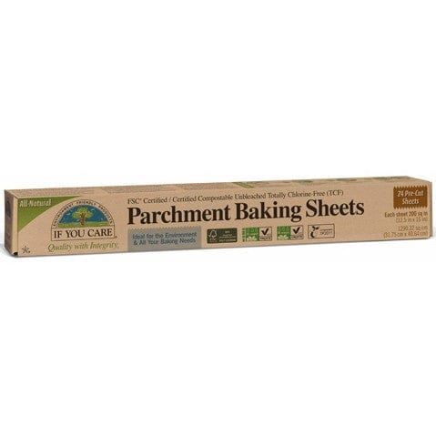 If You Care baking paper unbleached chlorine free (pre-cut 24 sheets)