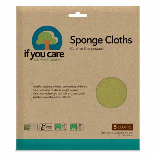 If You Care Compostable Sponge Cloths 5pk