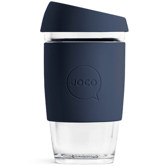 JOCO Glass Reusable Cup 470ml 16oz - Mood Indigo