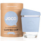 JOCO Medium Glass Coffee Cup 354ml 12oz - Vintage Blue