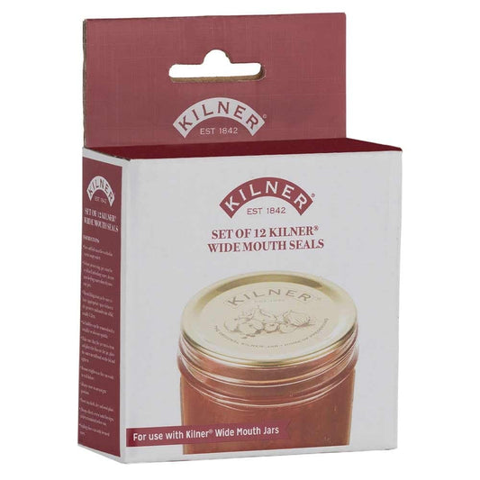 Kilner Wide Mouth Jar Seals Pack of 12