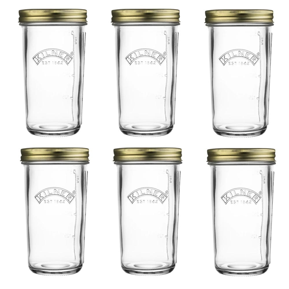 Kilner Wide Mouth Preserve Jar Set of 6 - 500ml