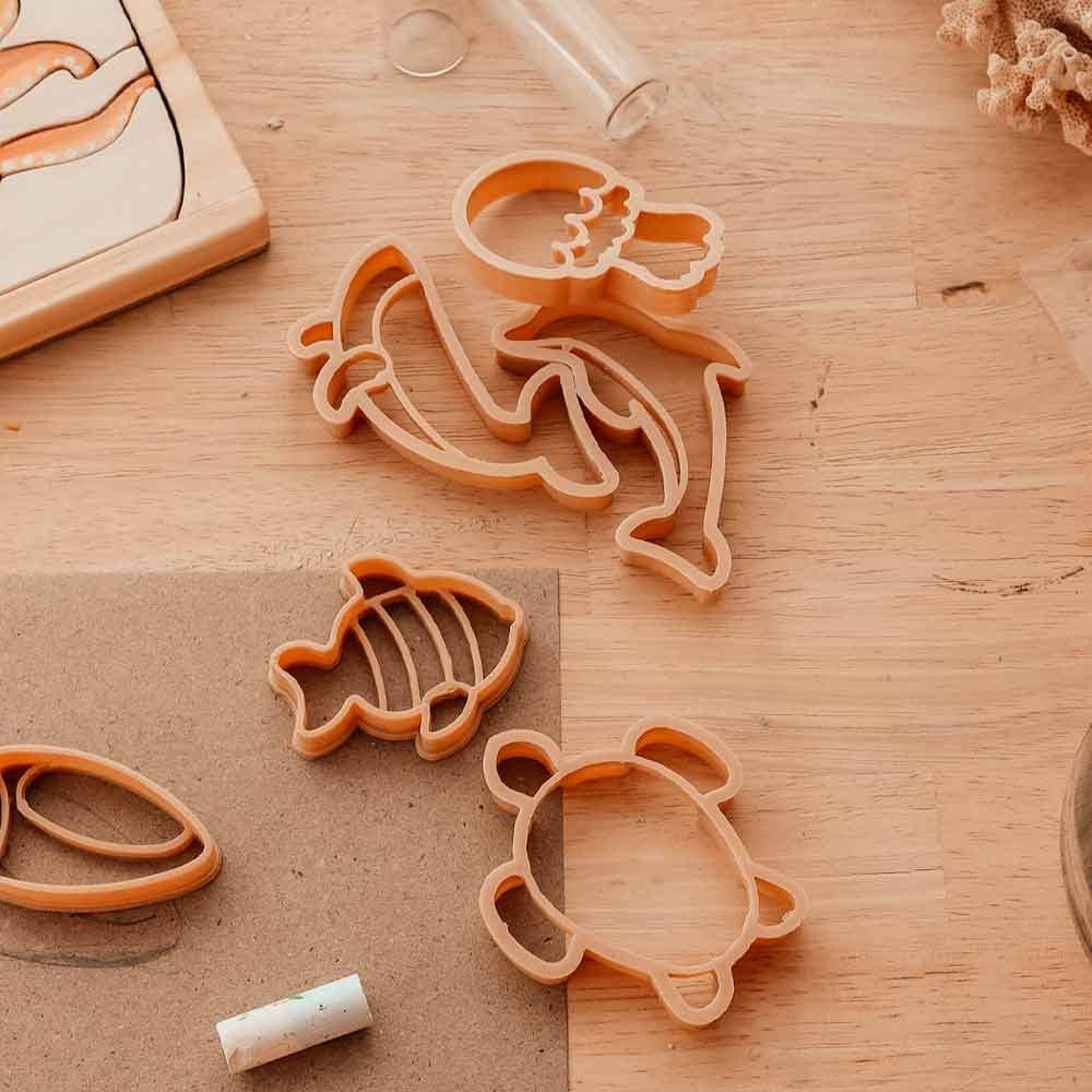 Kinfolk Pantry Eco Cutter Set Mini - Under The Sea (6pcs)