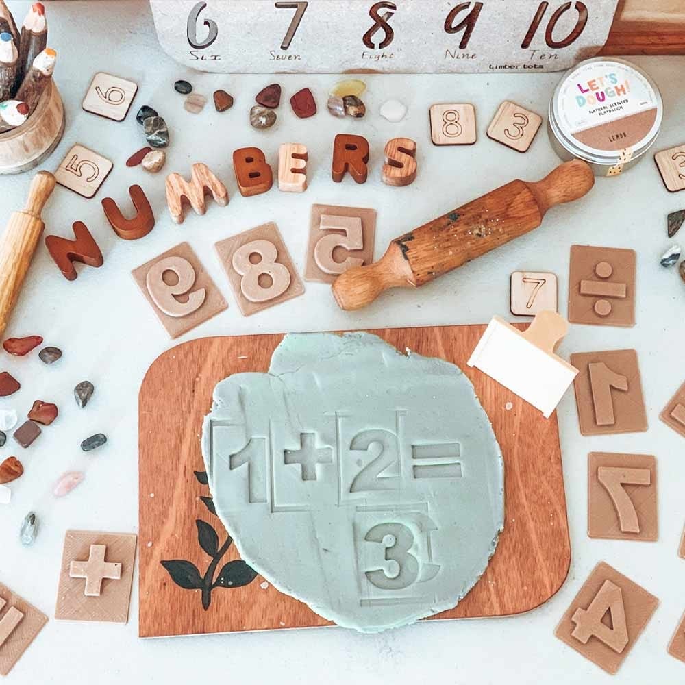 Kinfolk Pantry Eco Stamp Set Numbers