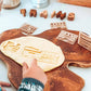 Kinfolk Pantry Eco Stamp Set Train (6pcs)