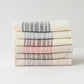 Kontex Flaxline Hand Towel - Navy & Ivory