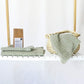 Kontex Organic Cotton & Linen Waffle Face Washer - Khaki