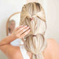 Kooshoo Plastic-Free Round Hair Ties Mini 12 Pack - Earth Tints