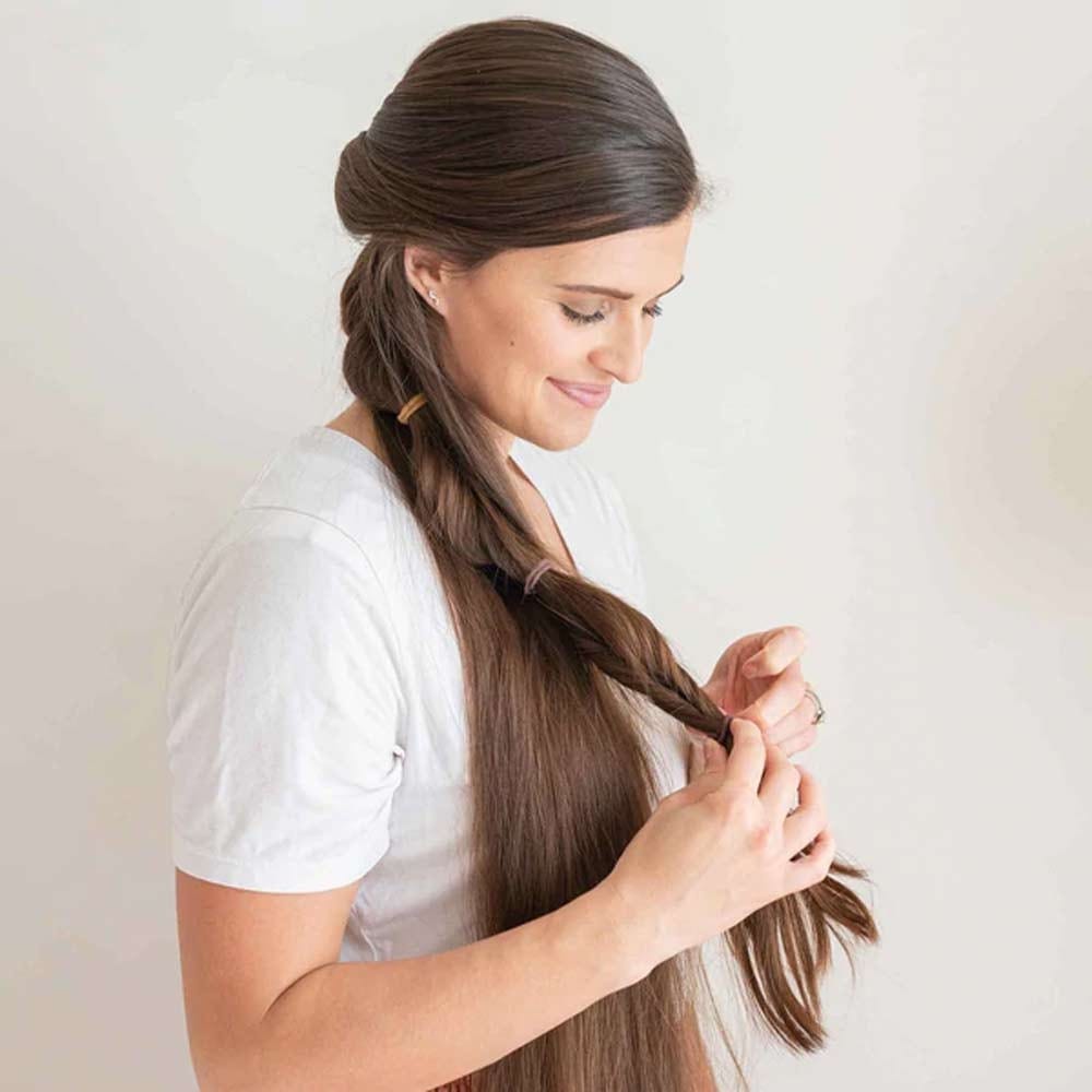 Kooshoo Plastic-Free Round Hair Ties Mini 12 Pack - Earth Tints