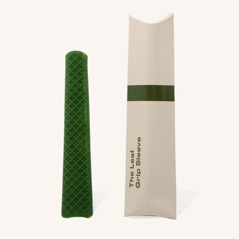Leaf Shave Razor Grip Sleeve - Forest Green