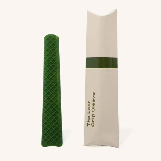 Leaf Shave Razor Grip Sleeve - Forest Green