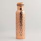Let's Go Nature'al Copper Water Bottle 950ml -  Traditional Hammered