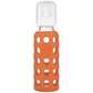 Lifefactory Glass Baby Bottle 265ml - Papaya Orange