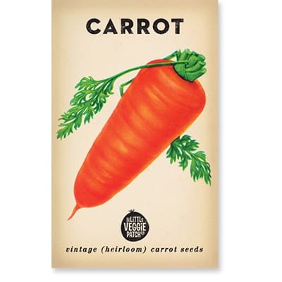 Little Veggie Patch Heirloom seeds - carrot baby amsterdam