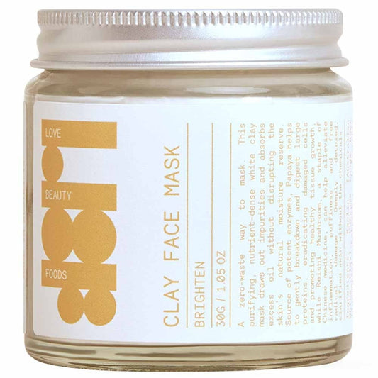 Love Beauty Foods Clay Face Mask 30g - Brighten
