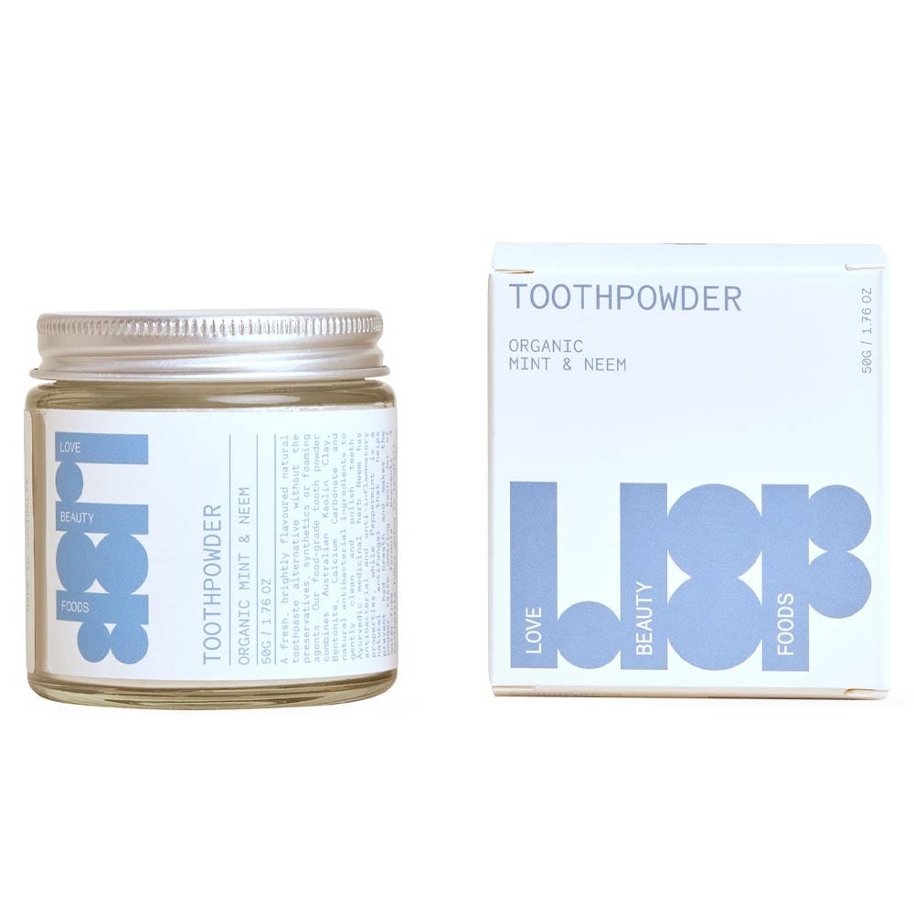 Love Beauty Foods Tooth Powder 50g - Mint & Neem
