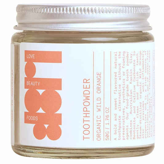 Love Beauty Foods Tooth Powder 50g - Wild Orange
