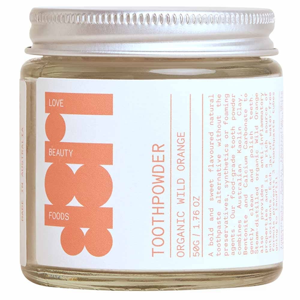 Love Beauty Foods Tooth Powder 50g - Wild Orange