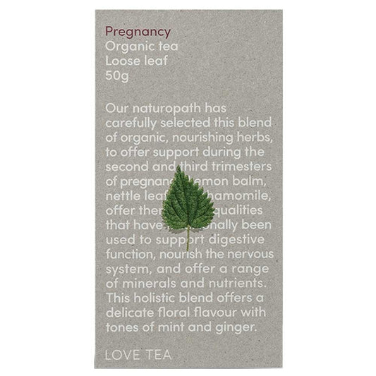 Love Tea Organic Loose Leaf Tea 50g - Pregnancy
