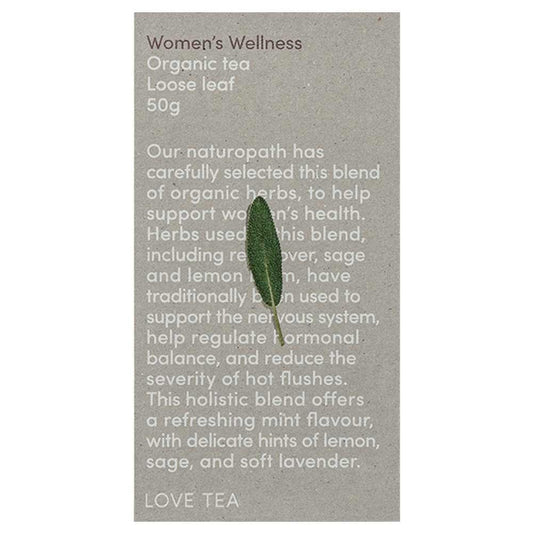 Love Tea Organic Loose Leaf Tea 50g - Women's Wellness