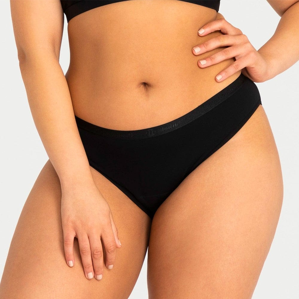 Modibodi Vegan Bikini Period Undies Heavy/Overnight - Black
