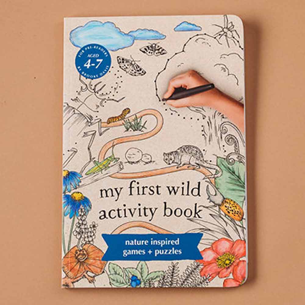 My First Wild Activity Book: nature inspired games + puzzles for kids 4-7yrs