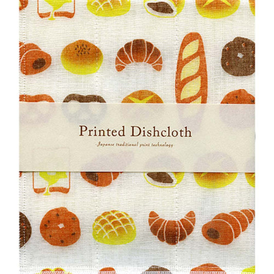 Nawrap Printed Dish Cloth - Bread