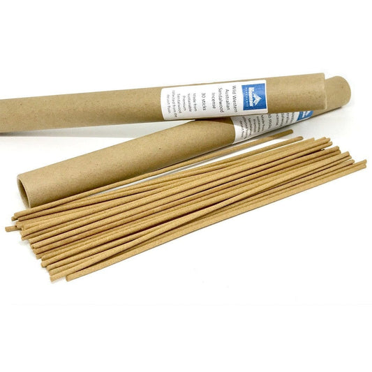 New Mountain Wild Sandalwood Incense Sticks (30) - Premium