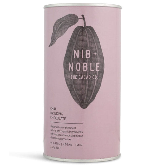 Nib + Noble Organic Chai Drinking Chocolate 250g