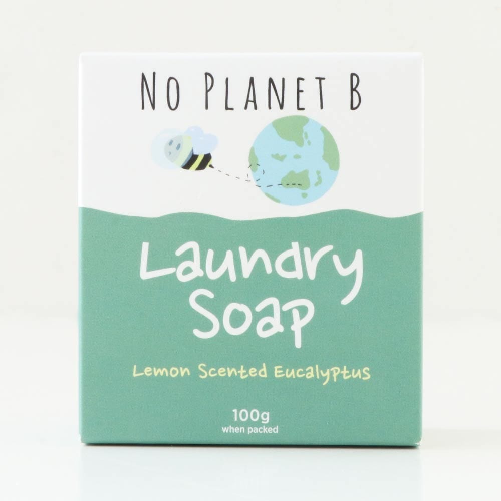 No Planet B Laundry Soap 100g - Lemon Scented Eucalyptus